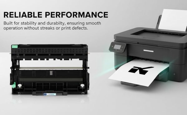 Brother DR-2365 Compatible Drum Unit for Brother Printer | High Yield Drum (12000 Pages) | Works with HL-L2321D HL-L2361DN DCP-L2520D DCP-L2541DW MFC-L2701D MFC-L2740DW - Image 5
