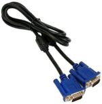 VGA Male to Male 15 PIN SVGA/VGA Cable for PC/Monitor/LCD/LED, Plasma, Projector, TFT. Supports upto 1080P. VGA to VGA Converter Adapter Cable (1.5 MTR) - Image 5