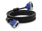 VGA Male to Male 15 PIN SVGA/VGA Cable for PC/Monitor/LCD/LED, Plasma, Projector, TFT. Supports upto 1080P. VGA to VGA Converter Adapter Cable (1.5 MTR) - Image 6
