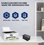 Epson S2100 C13S210057 SC13MB Maintenance Box Ink Waste Tank Compatible with Sure Color SC-F530, F570, S2100, T3130, T3170, T5130, T5180 Printers - Image 8