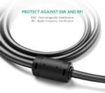 VGA Cable Male to Male Gold Plated | Full HD 1080p | HD15 Connector | For PC Monitor Projector TV Set Top Box –1.5m - Image 3