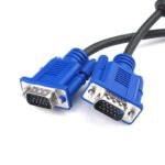 VGA Male to Male 15 PIN SVGA/VGA Cable for PC/Monitor/LCD/LED, Plasma, Projector, TFT. Supports upto 1080P. VGA to VGA Converter Adapter Cable (1.5 MTR) - Image 4