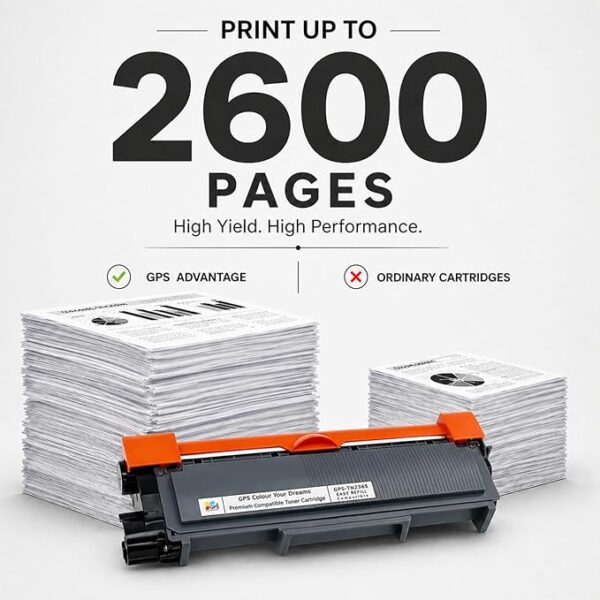 Brother Compatible TN 2365 Toner Cartridge for Brother DCP L2541DW,HL-L2321D ,L2361DN,L2366DW,L2320d,L2520D,MFC-L2701D,L2701DW Laser Printer - High Yield Printing Solution - Image 4