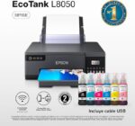 EPSON L8050 Printer | A4 Size 6 Color Wireless Colour Home Inkjet Printers (Including 6 Color Ink) | PVC Card Print | Multicolor [ WiFi ] [Photo Printer] [PVC Card Printer] [with USB Cable] - Image 5