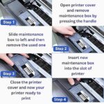 Epson C9345 Maintenance Box (Waste Ink Collector) Compatible with EPS0N L8050,L18050,L15160,L15160,L11160,ET-16600,WF-7820,ST-C8000,ST-C8090 Waste Ink Pad - Image 5