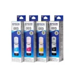 Epson 003 65ml Ink Bottle (Magenta, Yellow, Cyan, Black) Compatible with :L3110 /L3101/ L3150 / L4150 / L4160 / L6160 / L6170 / L6190 Printer Models - Image 3