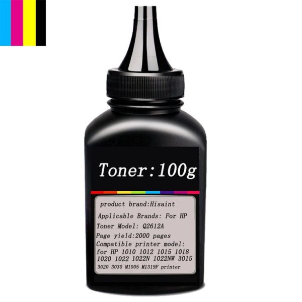 88A Toner Powder Refill Compatible with HP 88A, CC388A Cartridge, 80g Per Bottle - Image 2